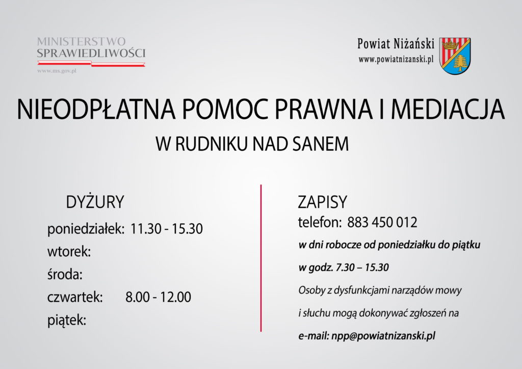 Nieodpłatna Pomoc Prawna